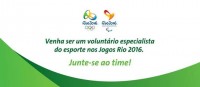 PROGRAMA DE VOLUNTÁRIOS ESPECIALISTA EM HIPISMO OLIMPÍADAS RIO 2016