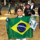 DOIS OUROS E UM BRONZE PARA A AMAZONA TOP TEAM NINA FLAUSINO NO CSI DE GUAYMARAL, COLÔMBIA!