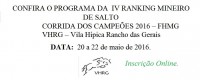 IV RANKING MINEIRO DE SALTO