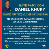 Bate Papo  - Nova Regra para Escolas e Aspirantes 
