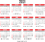 Confira o Calendário FHMG - 2021