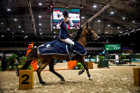 CEHJUR Princess Quiny vence a série Cavalos Novos 7/8 Anos