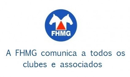A FHMG comunica a todos os clubes e associados